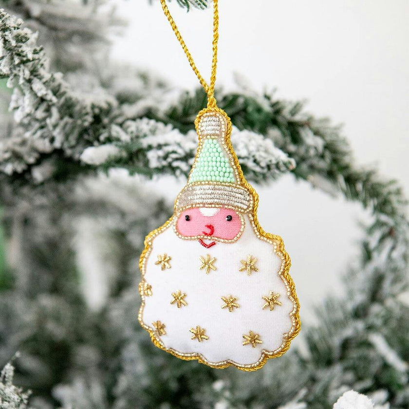Santa Christmas Tree Ornament