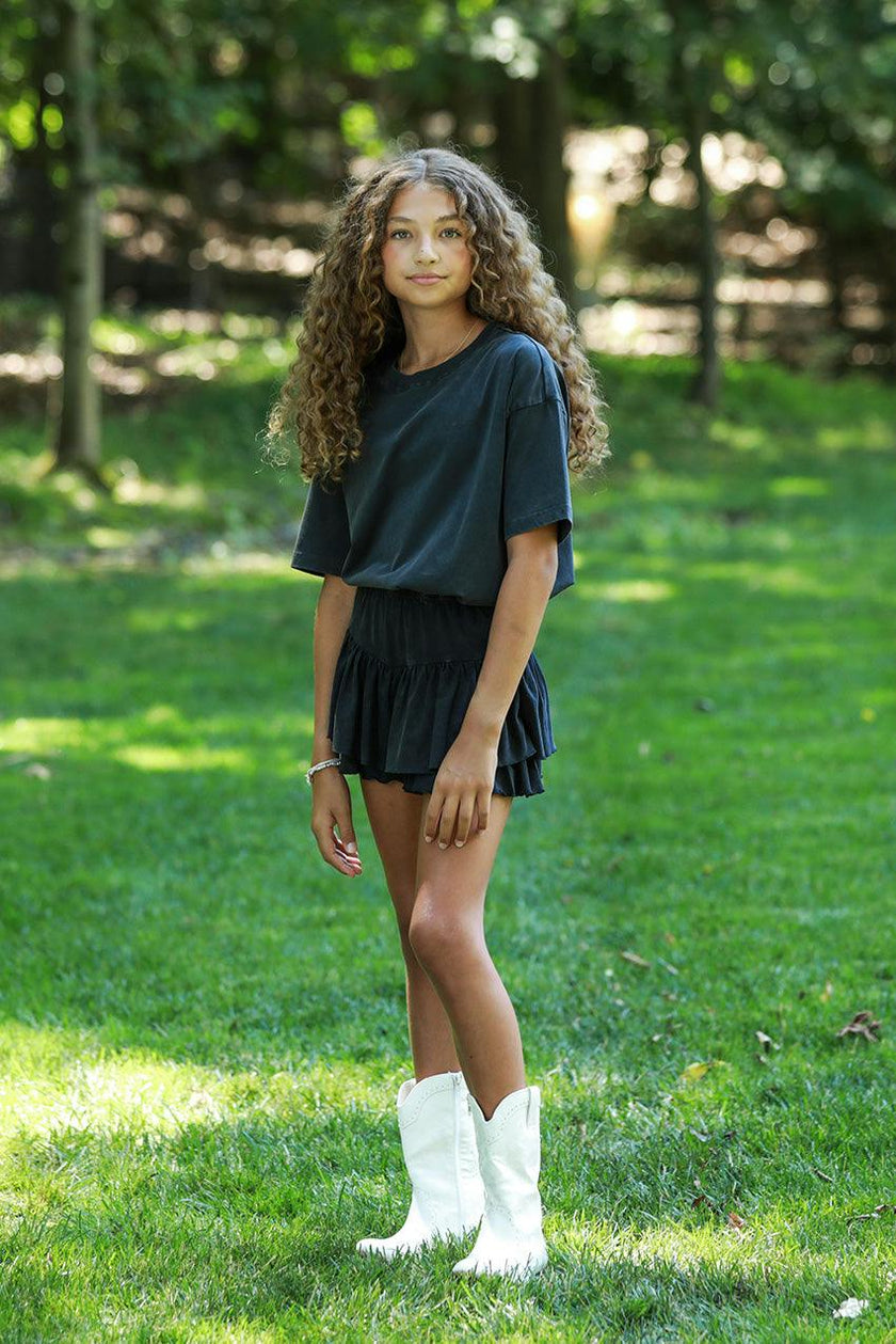 Cotton Jersey Skort
