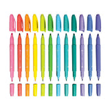 Pastel Hues Dual Tip Markers - Set of 12