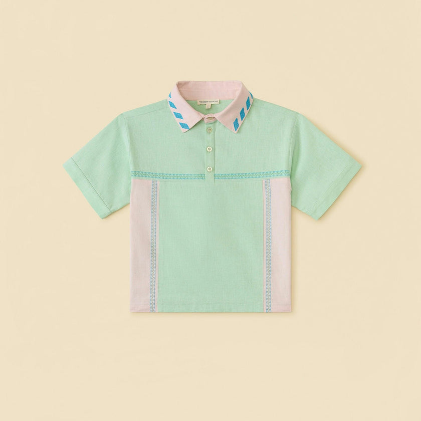 Embroidered Watermelon Polo