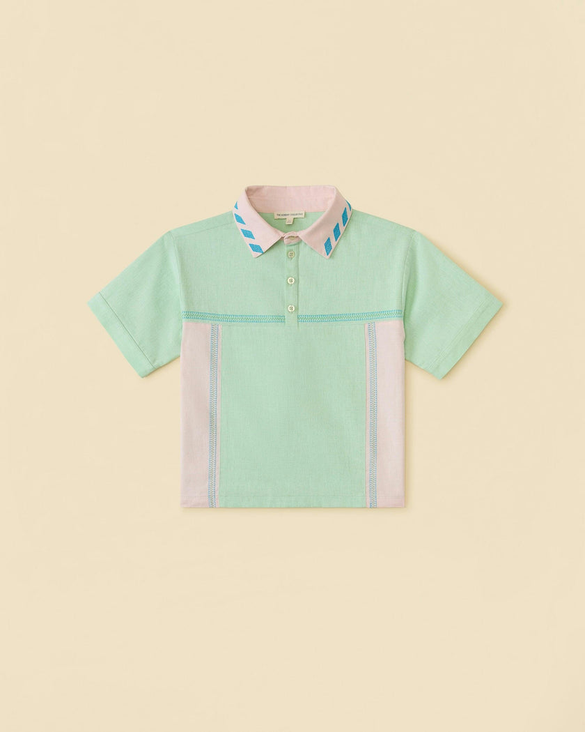Embroidered Watermelon Polo