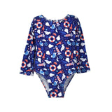 UPF 50+ Charlie L/S Rash Guard Swimsuit