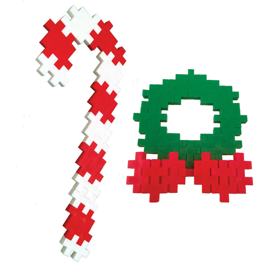 Plus-Plus: Open Play Tube - Holiday Mix - 240 Pieces
