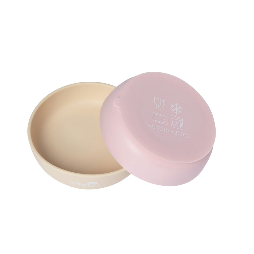 Silicone Baby Plate Bowl - Sand