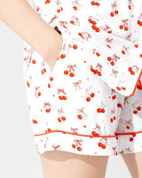 Cherry On Top Bamboo Women's Pajama Short Set