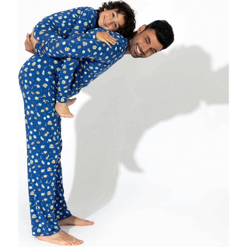 Hanukkah Cookies Bamboo Men's Pajama Set