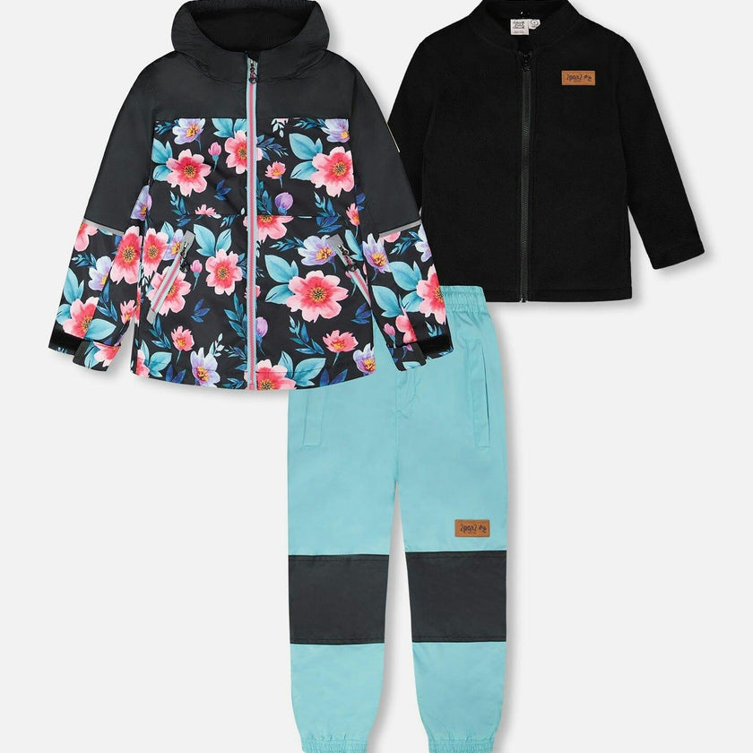 3-In-1 Two-Piece Mid-Season Outerwear Set