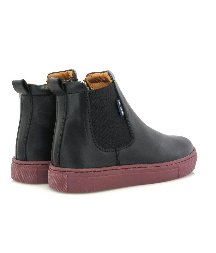 Sneaker Boots, Smooth Black