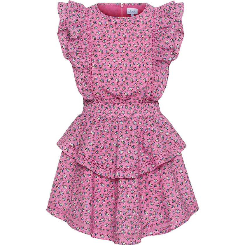 Gigi Dress Hibiscus Pop
