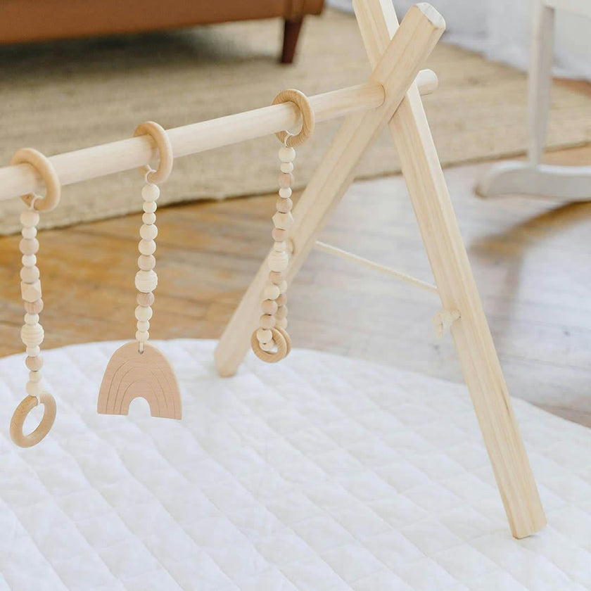 Linen Round Play Mat