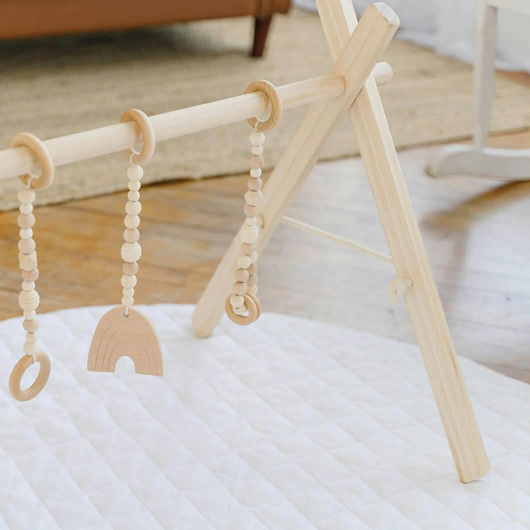 Linen Round Play Mat