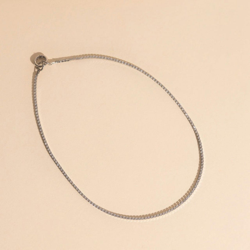 Micro Tennis Necklace