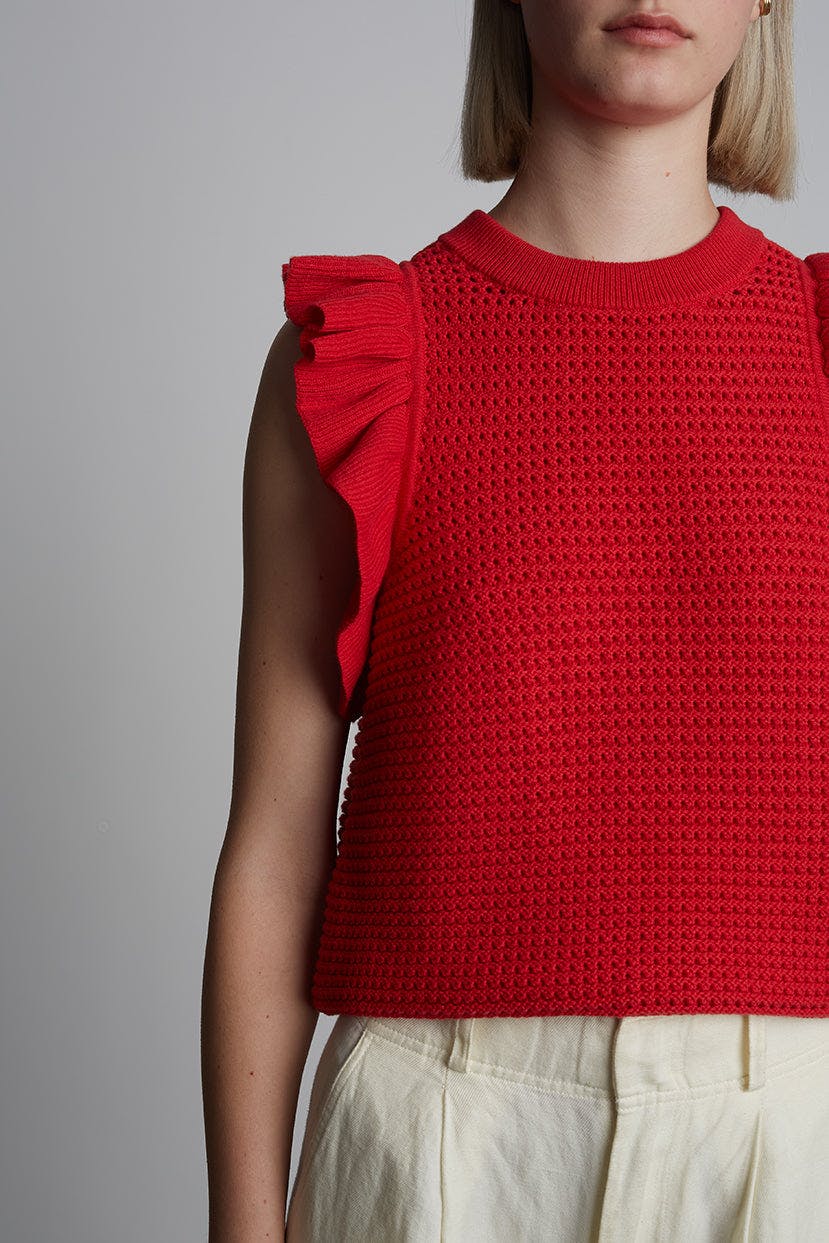 VIOLA TANK | ROSSO