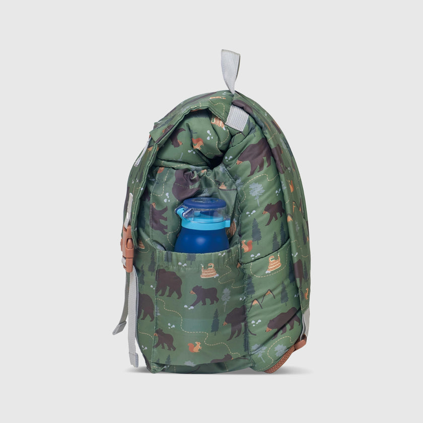 Sleep-N-Pack™ – Little Kid Size | Pals in Print: Camping Bears Trail