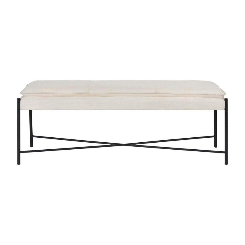 Kara Cushioned X Bench