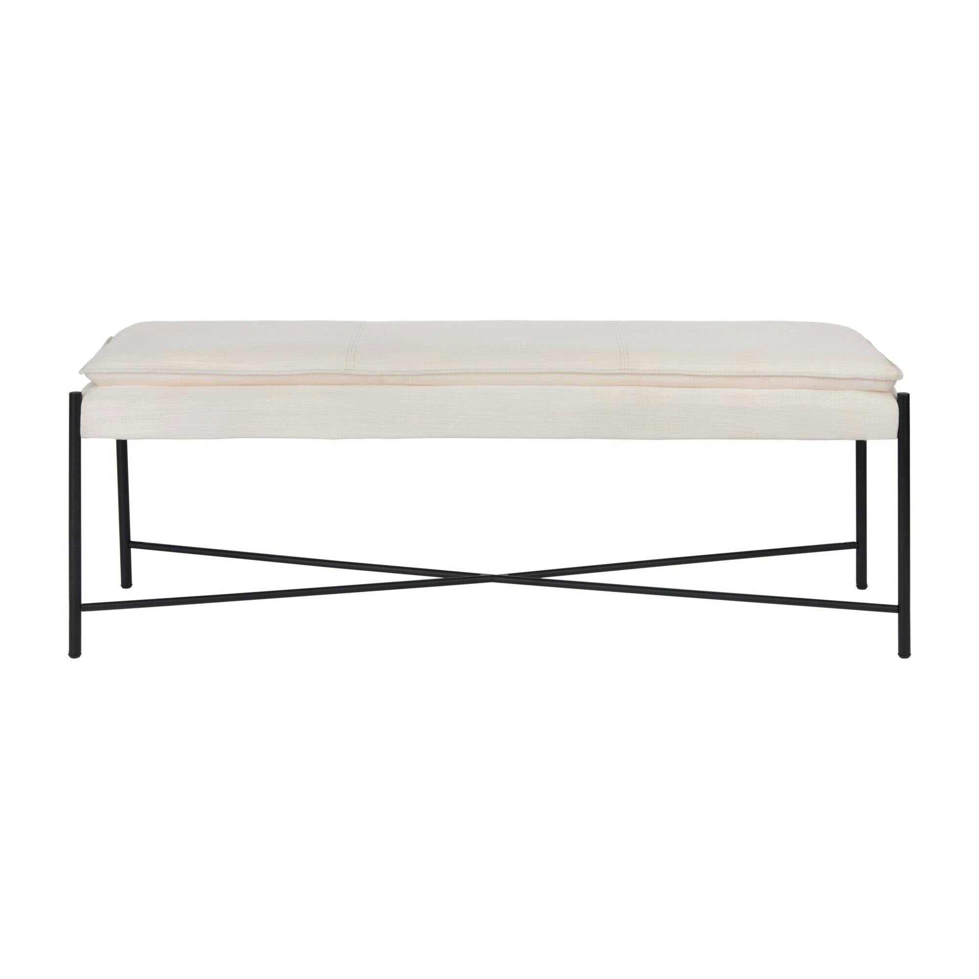 Kara Cushioned X Bench