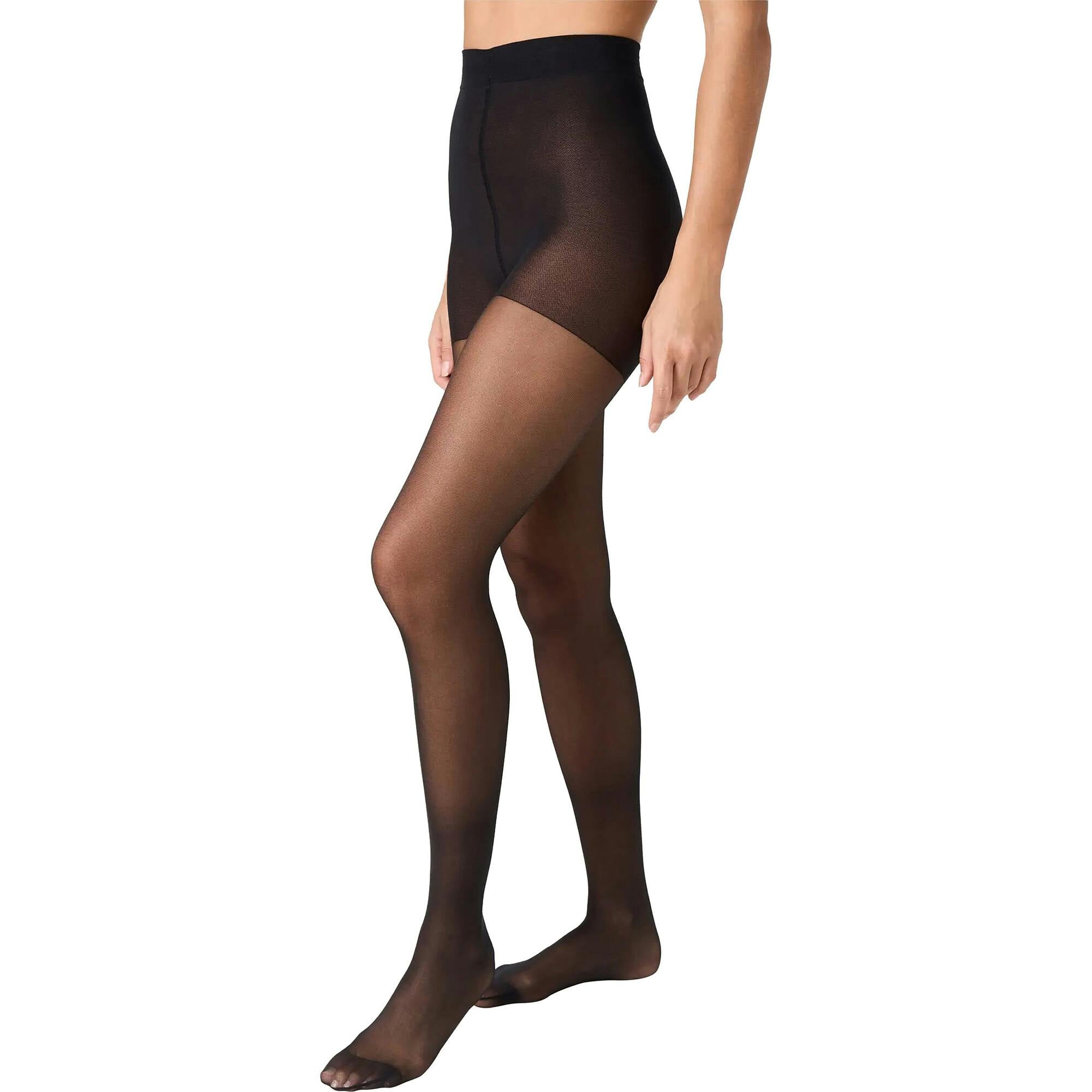 Women's Stretch Control Italian Sheer Tights 15 Denier