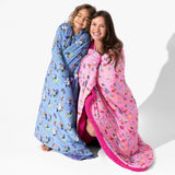 Powerpuff Girls Mojo Jojo Showdown Bamboo Sherpa Blanket