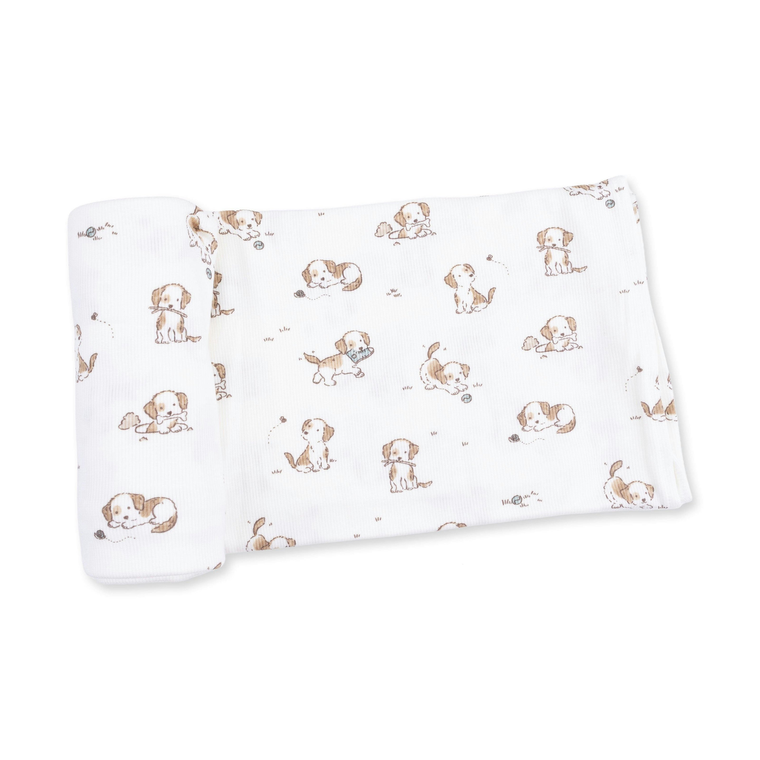 Explorer Puppy Blue - Swaddle Blanket