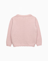 Baby Duck Cardigan in Pink
