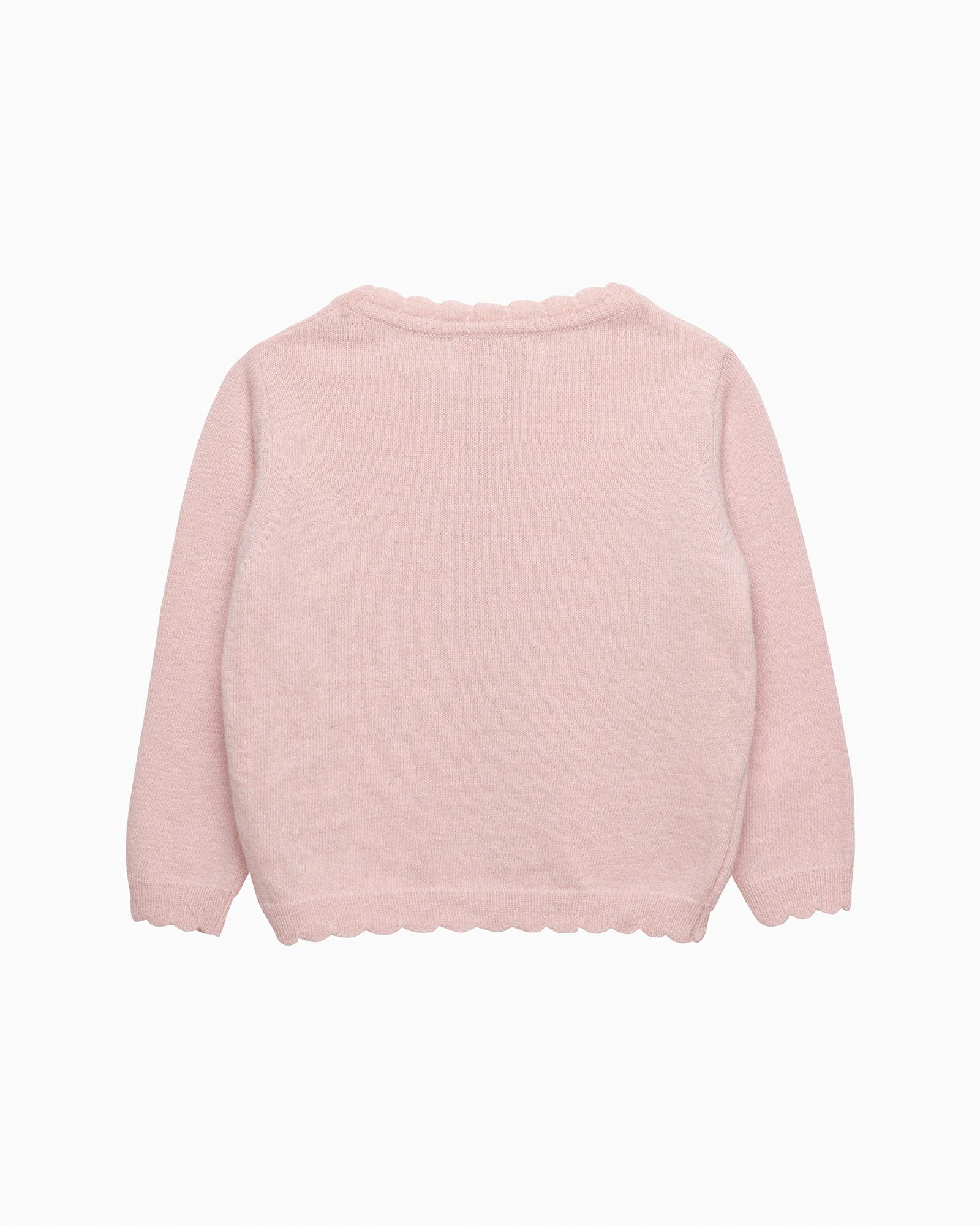 Baby Duck Cardigan in Pink