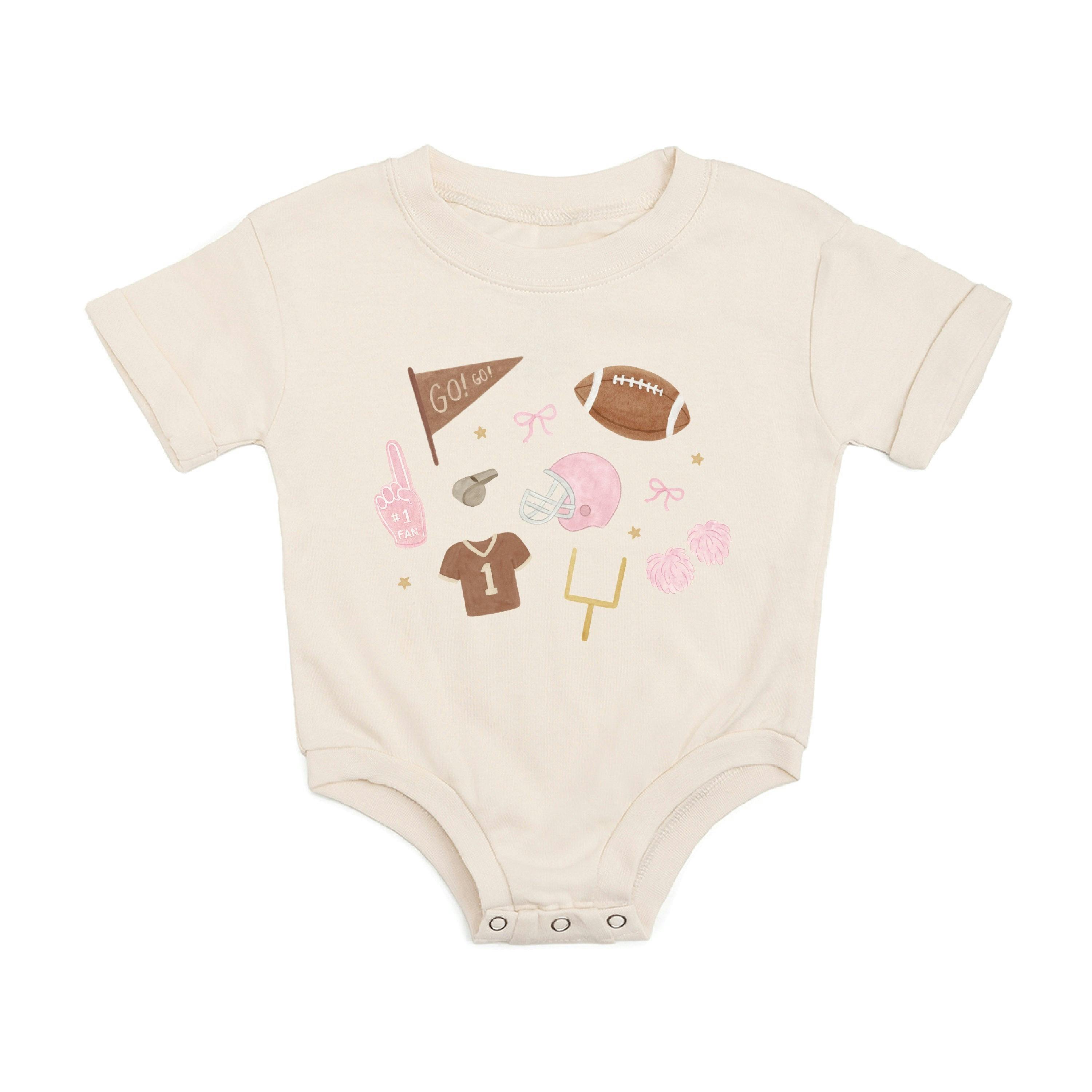 Game Day Icon Short Sleeve Romper