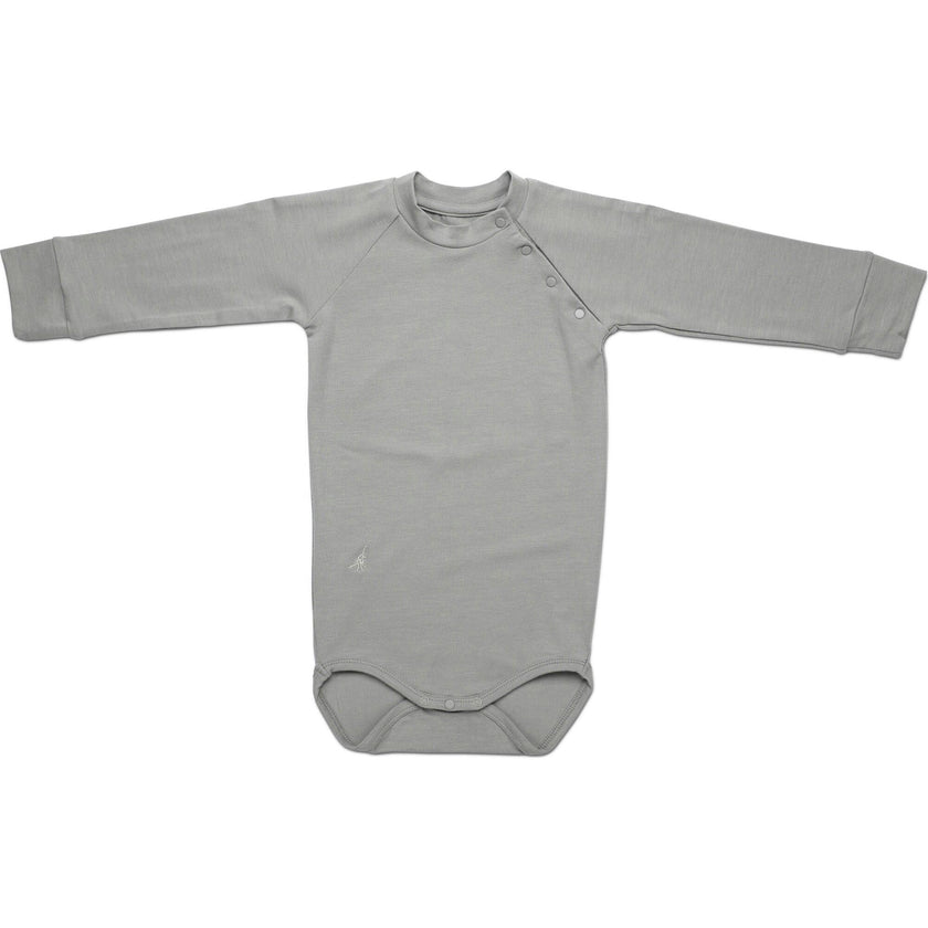 Long Sleeve Bodysuit, Grey