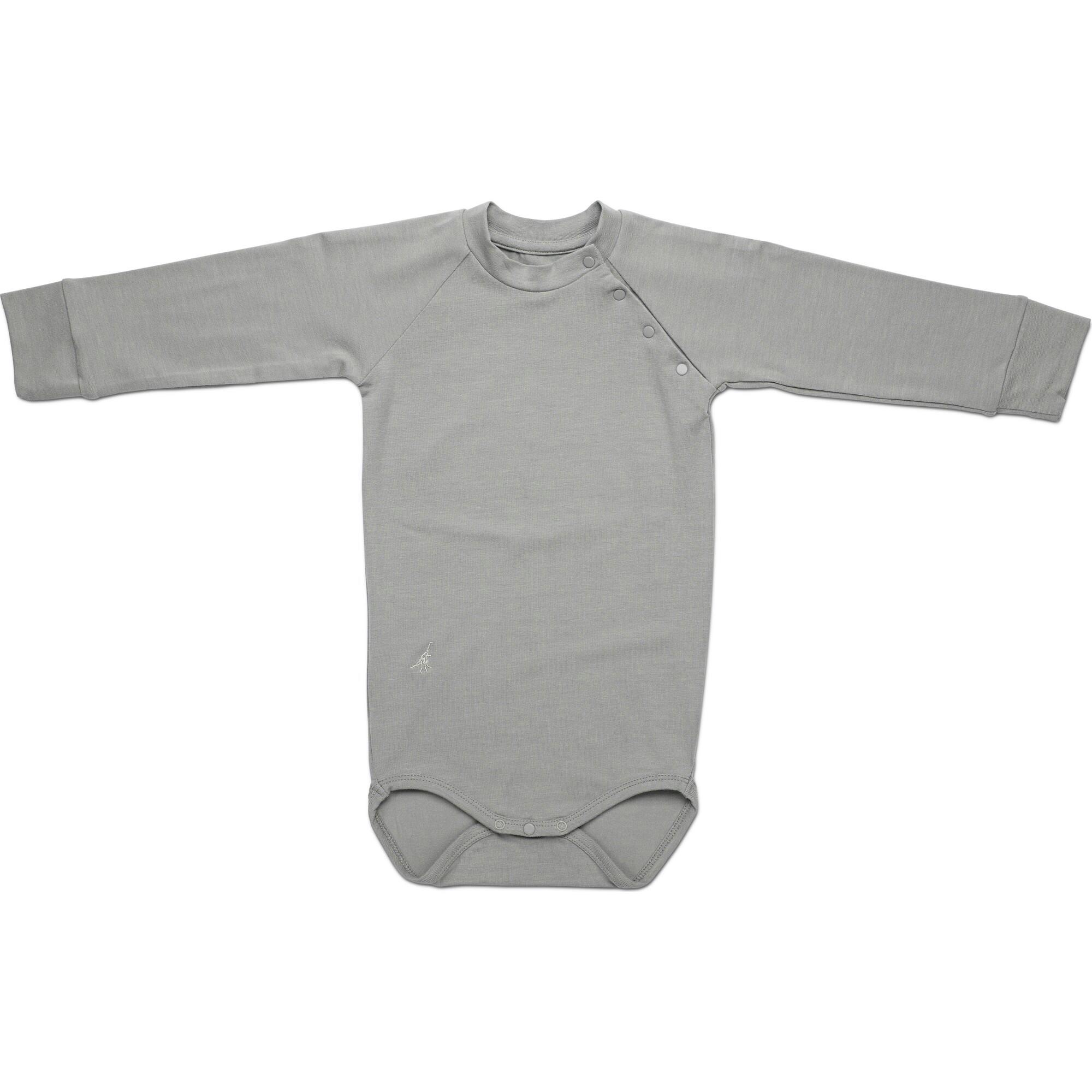 Long Sleeve Bodysuit, Grey