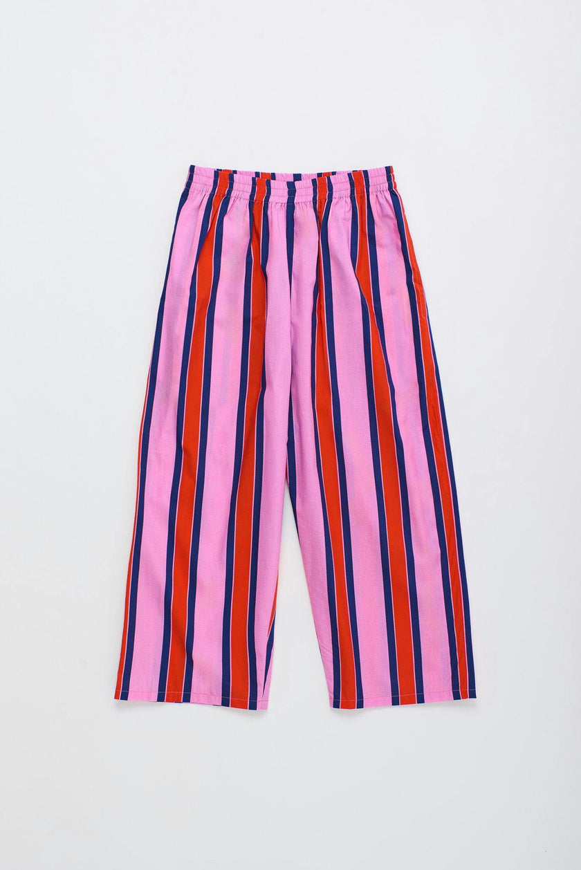 TROPIC STRIPED PANTS PINK