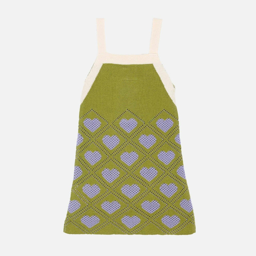 childrens organic cotton dresses Happymess | children's organic cotton dress - lemongrass | 7-8y | Kids | Kids Clothing