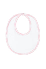 Pink Gingham&nbsp;Bib