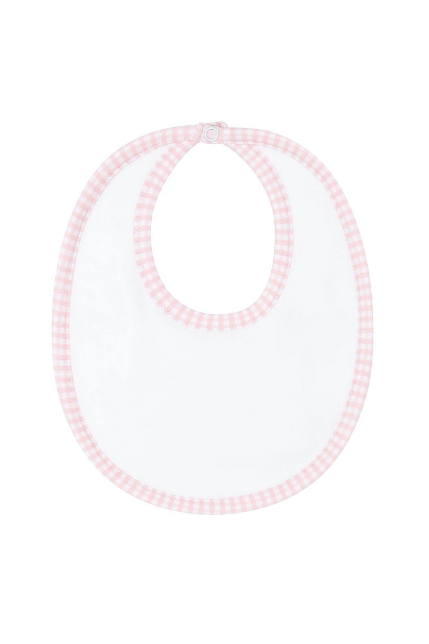 Pink Gingham&nbsp;Bib