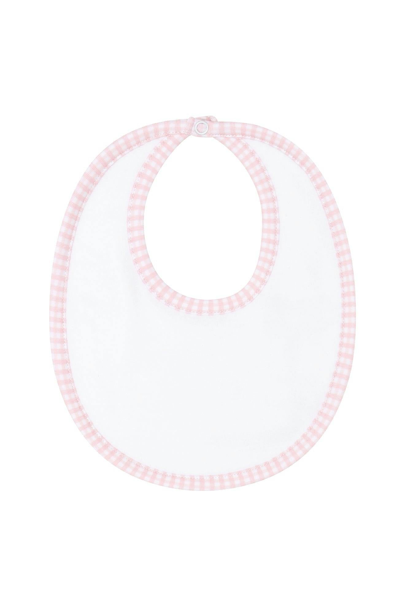 Pink Gingham&nbsp;Bib