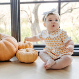 Council Girls' Pima Cotton Bubble Harvest Pumpkin