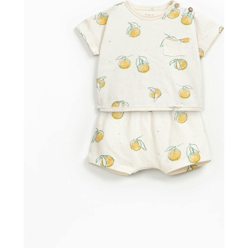 Two Piece Allover Print Jersey Set