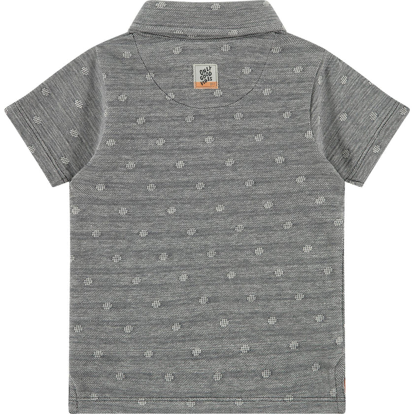 Short Sleeve 3-Buttoned Polo Shirt