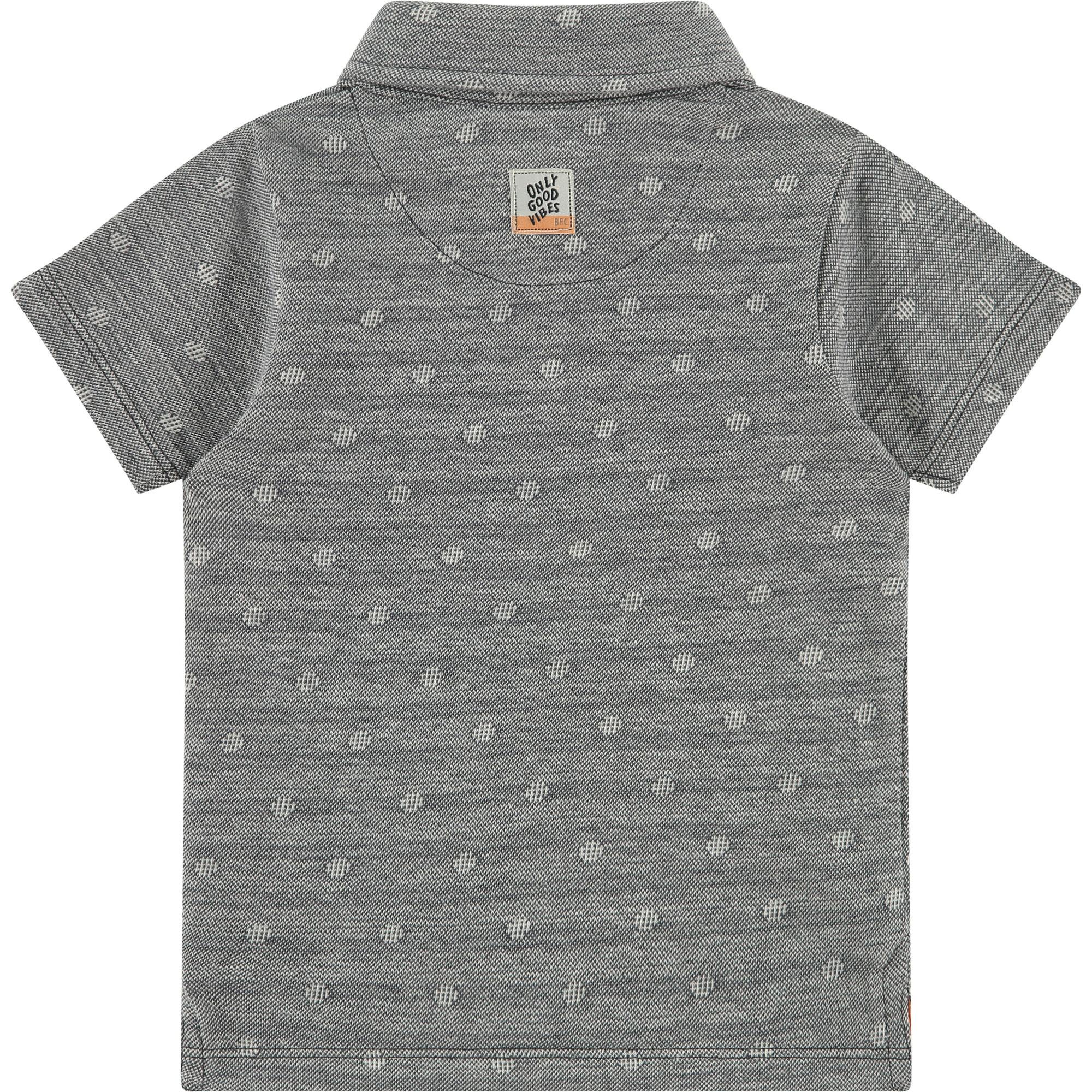 Short Sleeve 3-Buttoned Polo Shirt