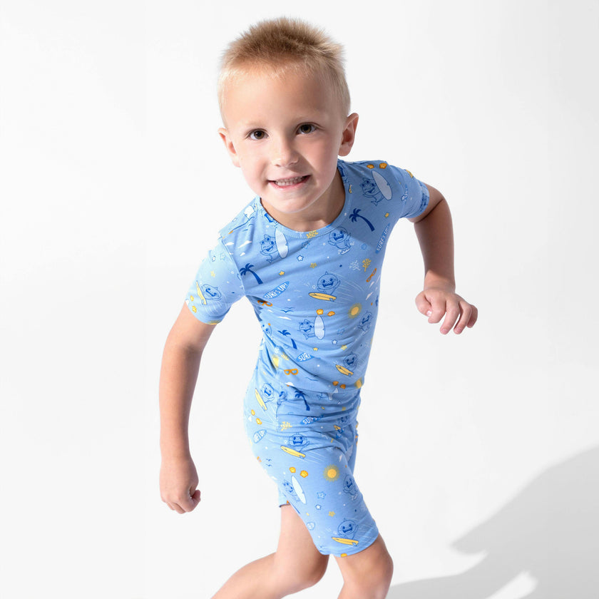 Baby Surf Kids Pajama Short Set