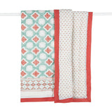 Block-Printed Cotton Crib Quilt