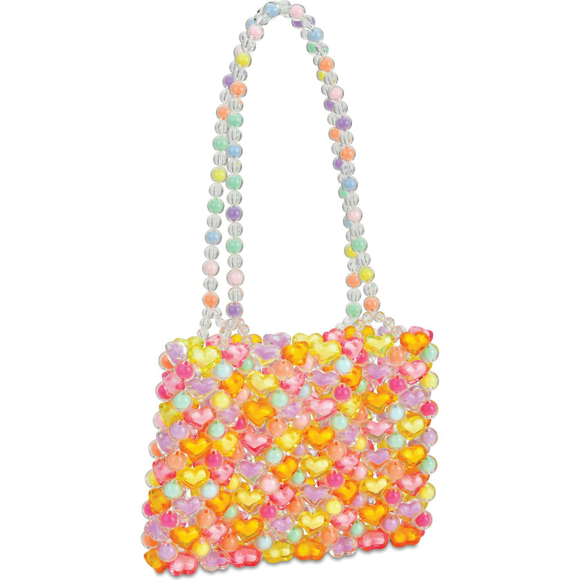 Beaded Pastel Bag