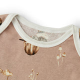 Mushroom Organic Cotton Short Sleeve One Piece