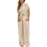 Matisse Wide Leg Patchwork Floral Print Trouser