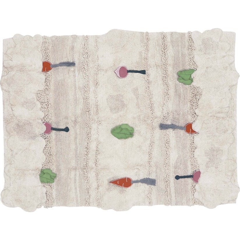 Washable Rug Veggie Garden