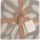 Jacquard Blanket Grey Feather