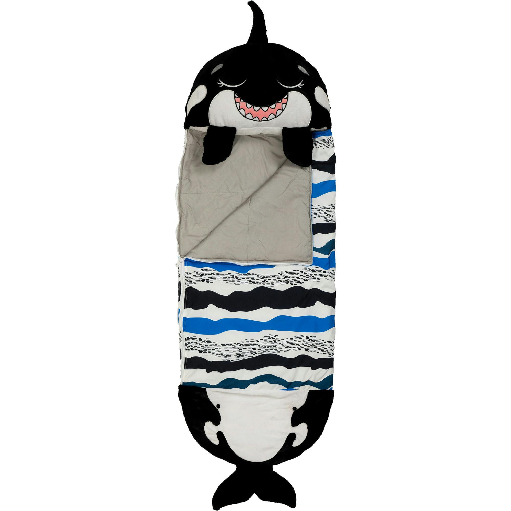 Happy Nappers: Pillow & Sleepy Sack: Medium - Ozzy The Black