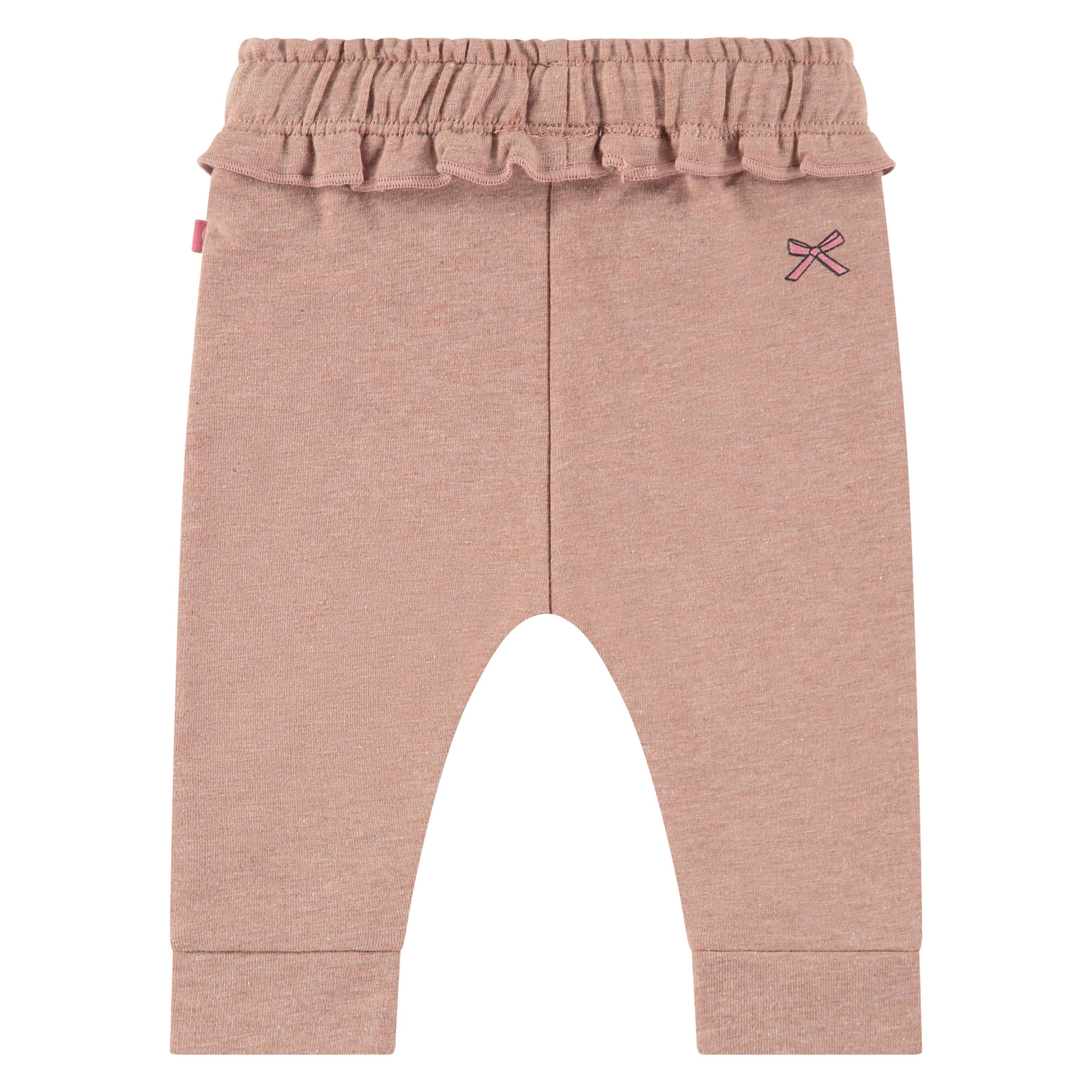 Cinched Ruffled Waist Sweatpants