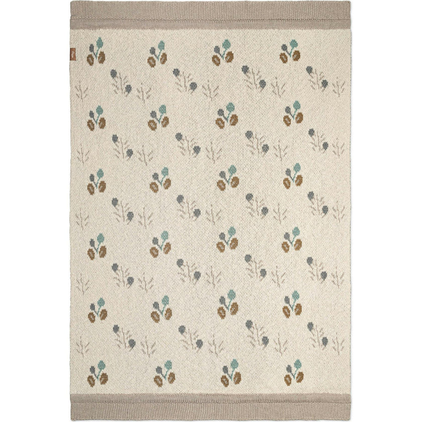 Avery Organic Cotton Reversible Baby Blanket