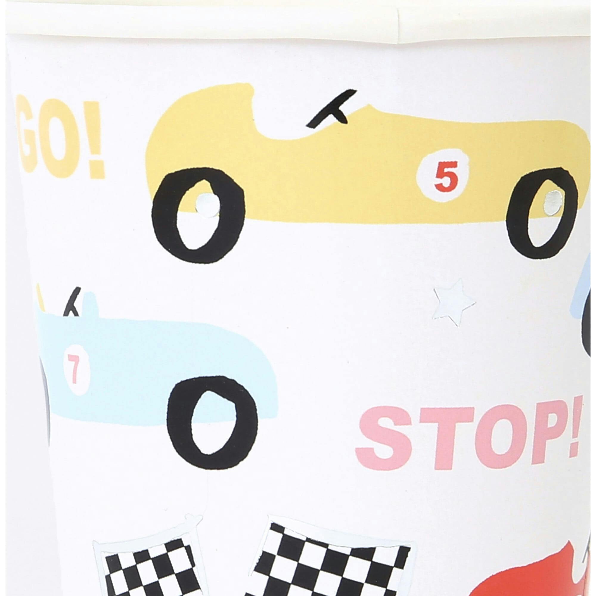 Race Car Party Cups