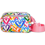 COREY PAIGE HEARTS BELT BAG