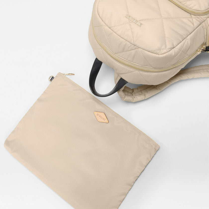 Buff/Black Madison Backpack